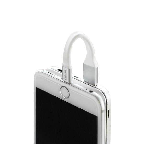 MFi-Certified Lightning Charge & Sync Cable w/Carabineer