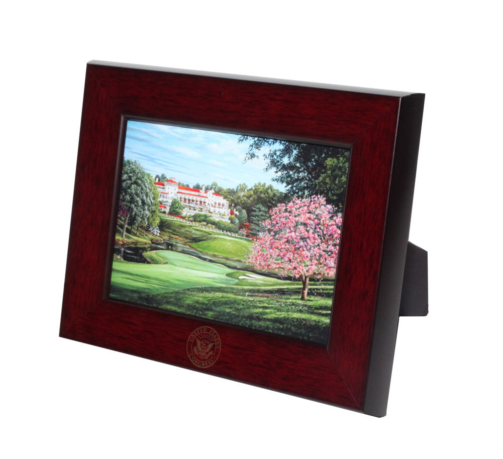 Oxford Mahogany Wood Frame