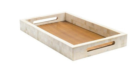 Natural Bone Inlay Tray