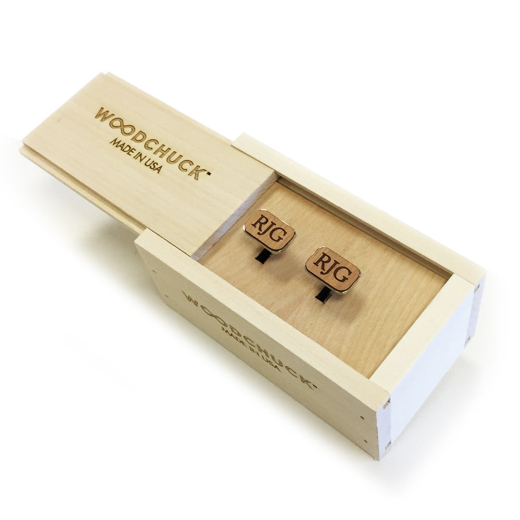 Wood Cufflinks