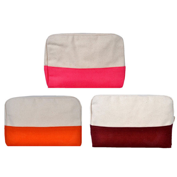 Color Block Travel Pouch