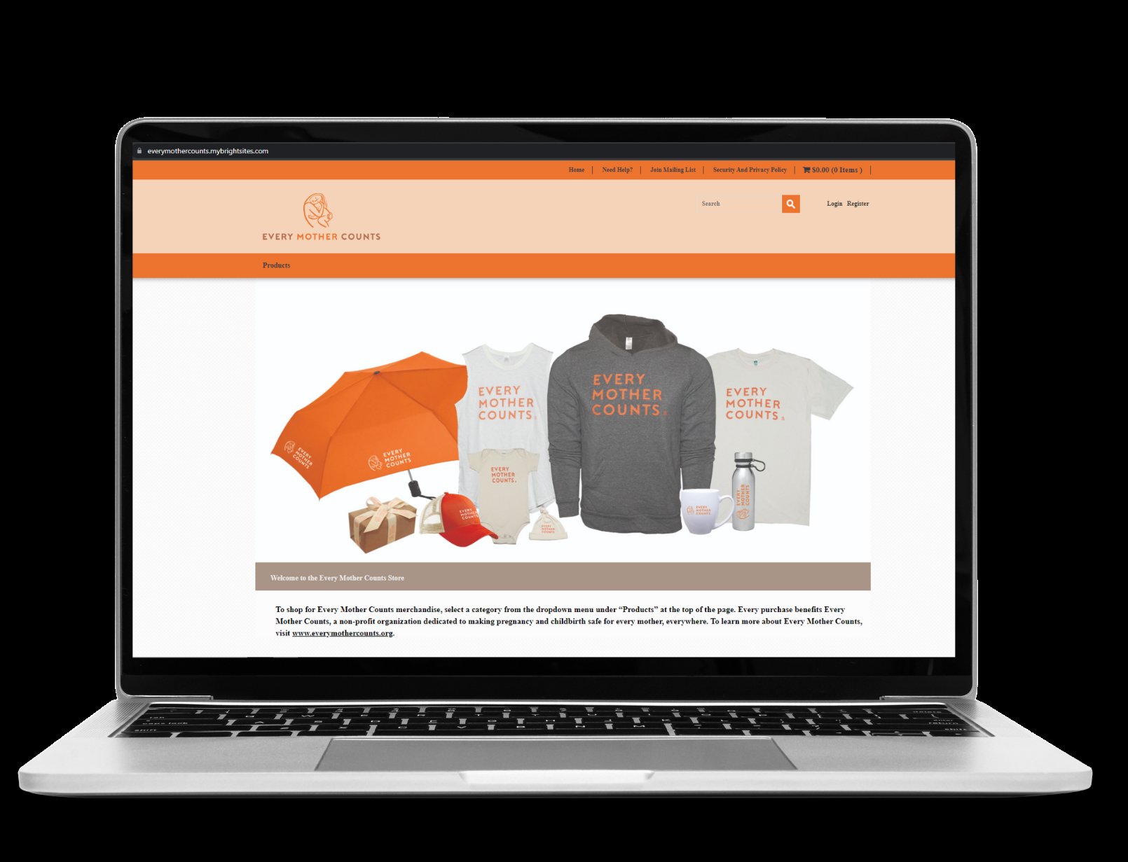 Custom company sites