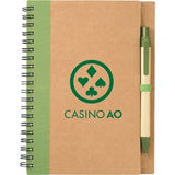 Eco Spiral Notebook with Pen