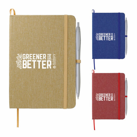 Recycled Cotton Bound Notebook