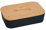 Bamboo Fiber Lunch Box with Cutting Board Lid