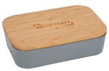 Bamboo Fiber Lunch Box with Cutting Board Lid