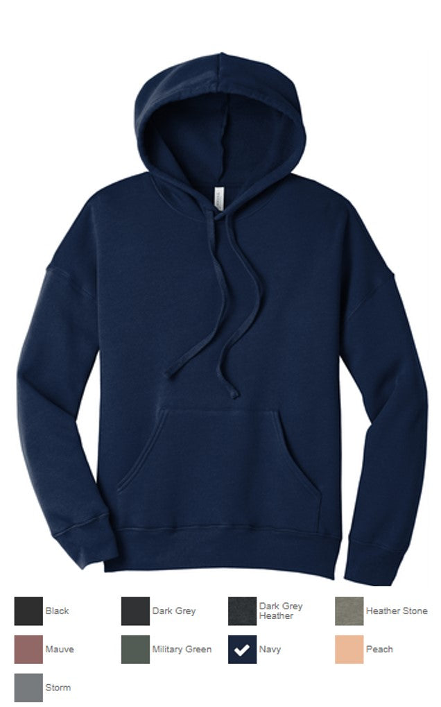 Bella+Canvas Unisex Sponge Fleece Hoodie