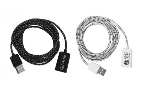 Braided USB Extension Cord – 6’