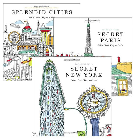 Color Your Way to Calm: City Series