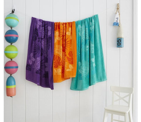 Diamond Collection Colored Beach Towel (Screen Print)