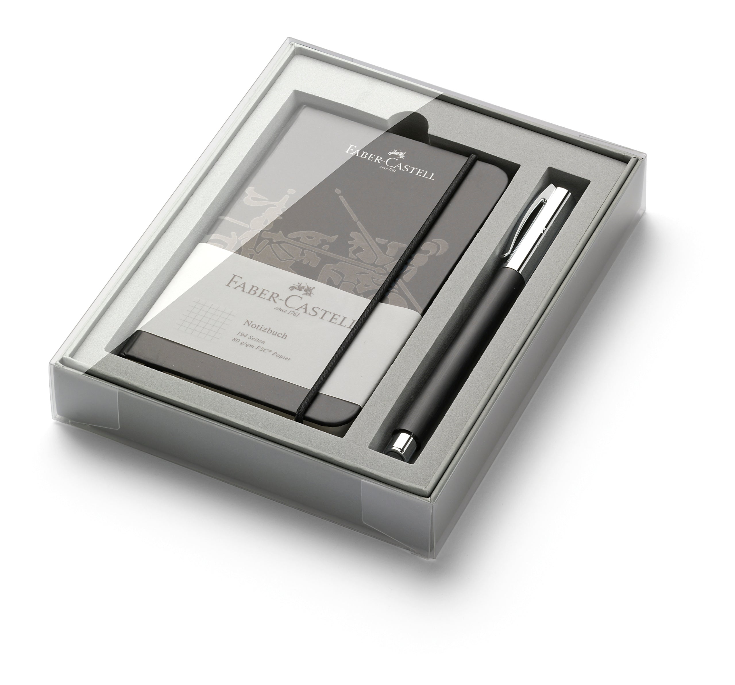 Faber-Castell Ambition Set - Edelhartz Schwarz