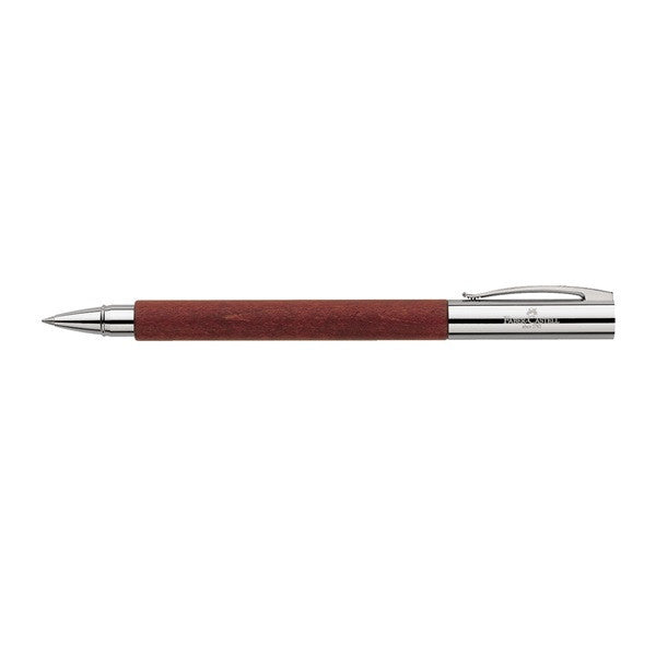 Faber-Castel Ambition Rollerball Pen - Pearwood Brown