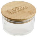 Glass Food Container with Bamboo Lid