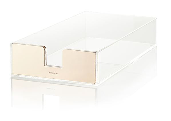 Kate Spade New York Acrylic Desk Tray