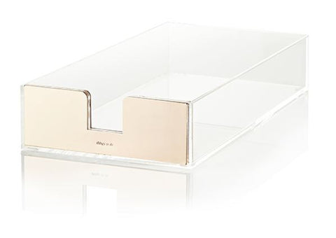 Kate Spade New York Acrylic Desk Tray