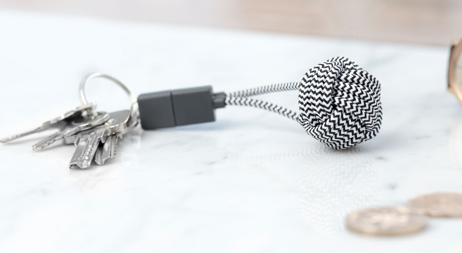Key Chain + Charging Cable