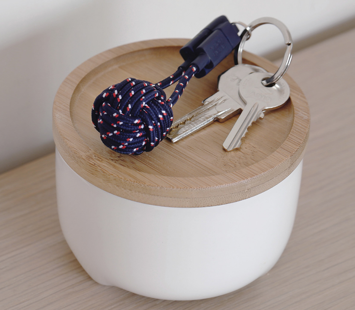 Key Chain + Charging Cable
