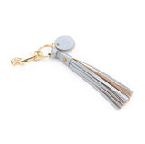 Leather Tassel Key Fob
