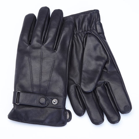 Men's Lambskin Leather Touchscreen Gloves