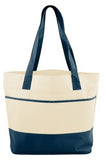 Mesh Bottom Beach Tote Bag