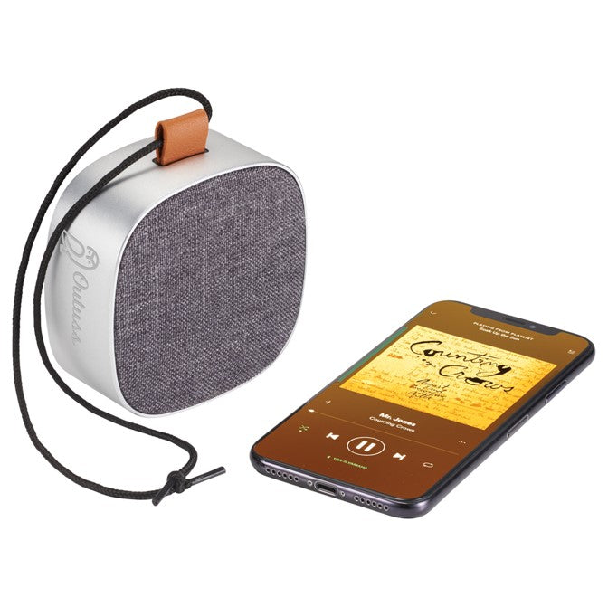 Metal & Fabric Waterproof Bluetooth Speaker