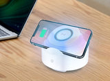 Night Light Bluetooth Speaker with Wireless Charging Pad