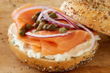 H&H Bagels - ½ Dozen Plain Bagels, Cream Cheese, and Nova Combo