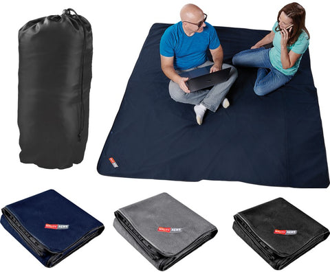 Oversized Waterproof Outdoor Blanket with Pouch