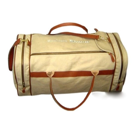 Deal Bag - Deluxe Duffle - Leather Trim
