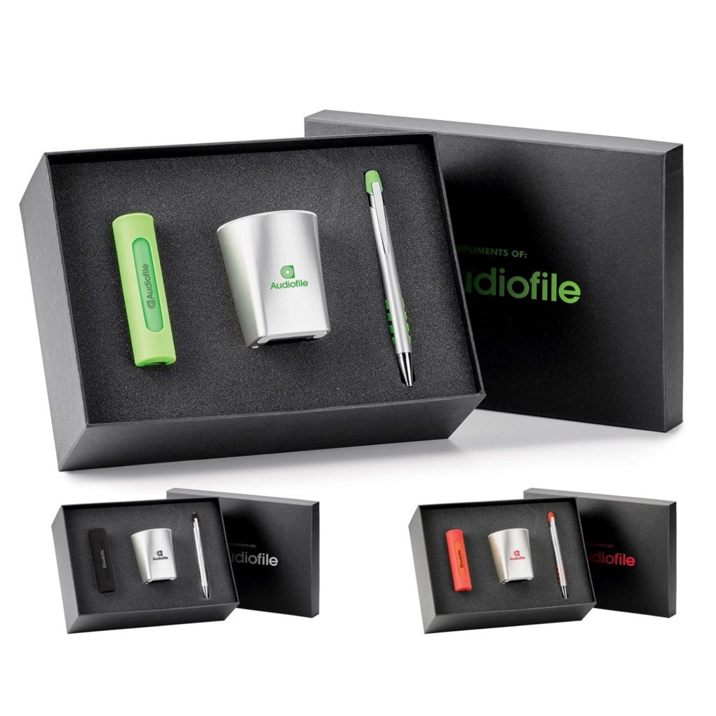 Powerbank/Speaker/Pen Gift Set