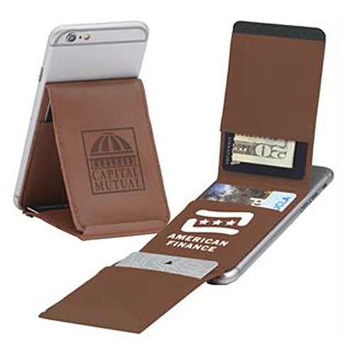 Smartphone Wallet + Phone Stand - Trifold