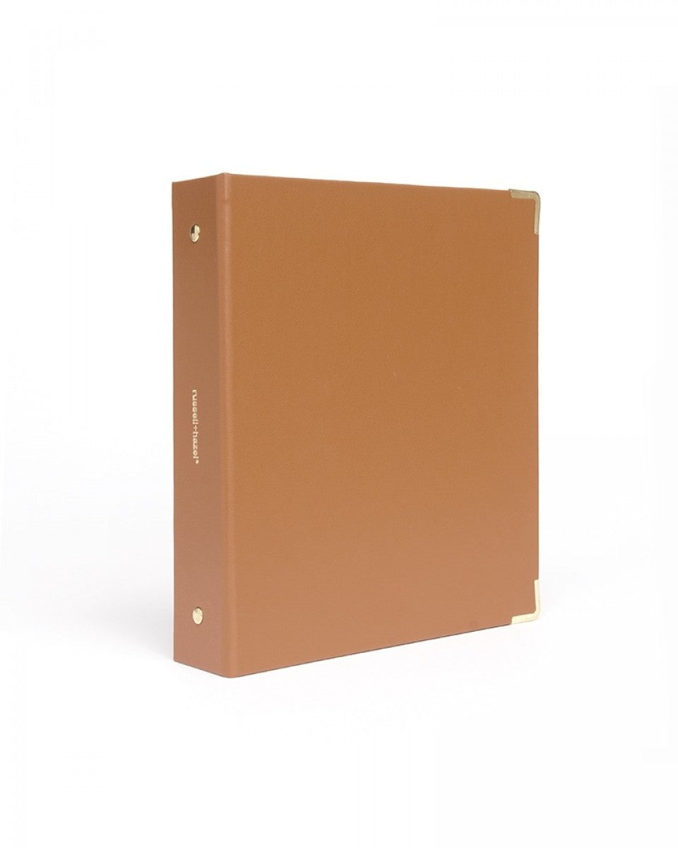 Russell+Hazel Vegan Leather Mini 3-Ring Binder
