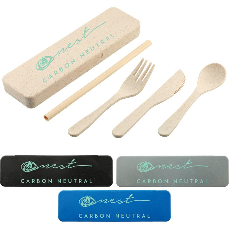 Wheat Straw Utensils To Go
