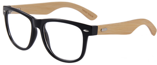 Computer Glasses w/Bamboo Temples