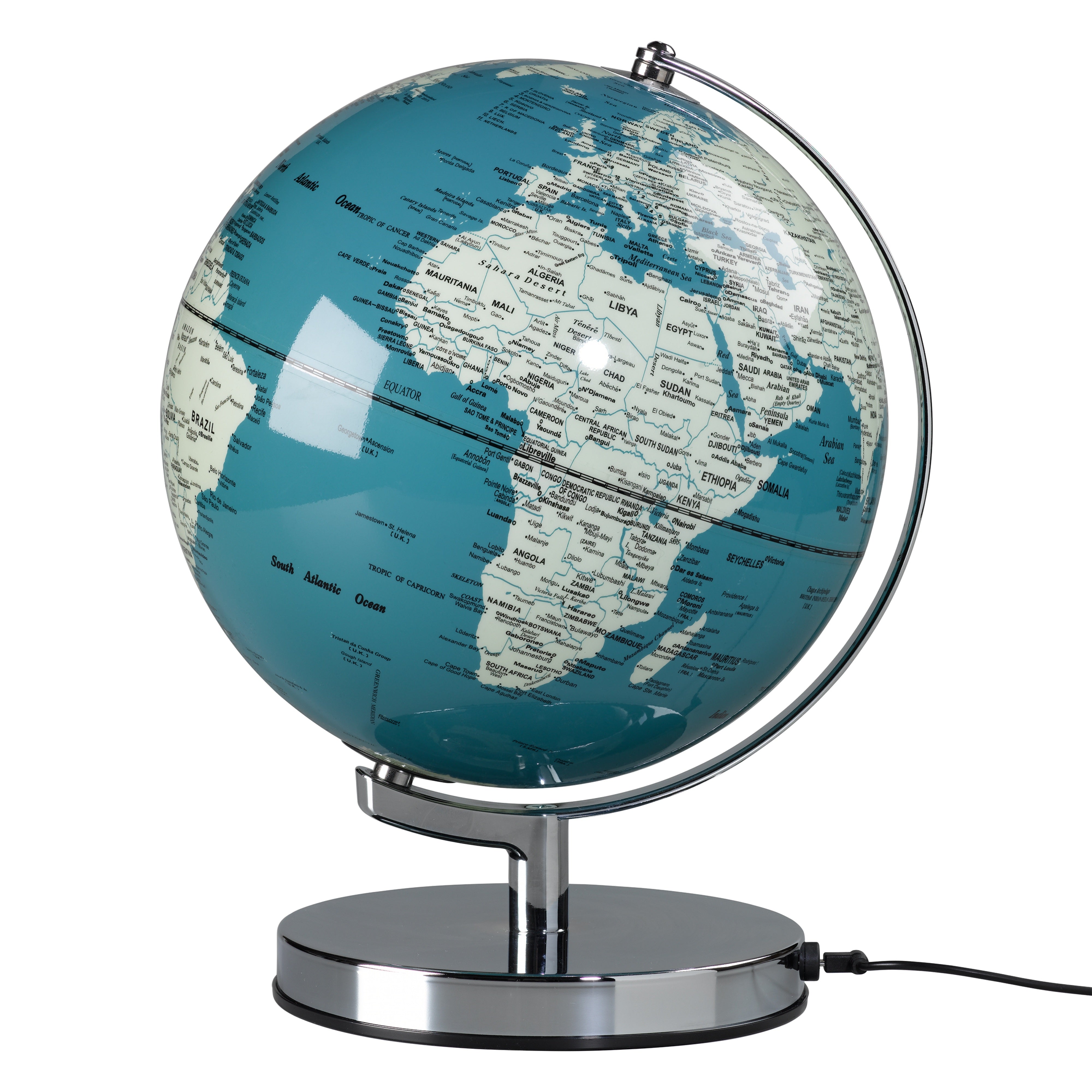 10” Globe Light - French Blue