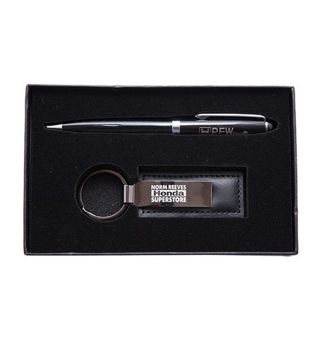 Keychain and Pen Gift Set