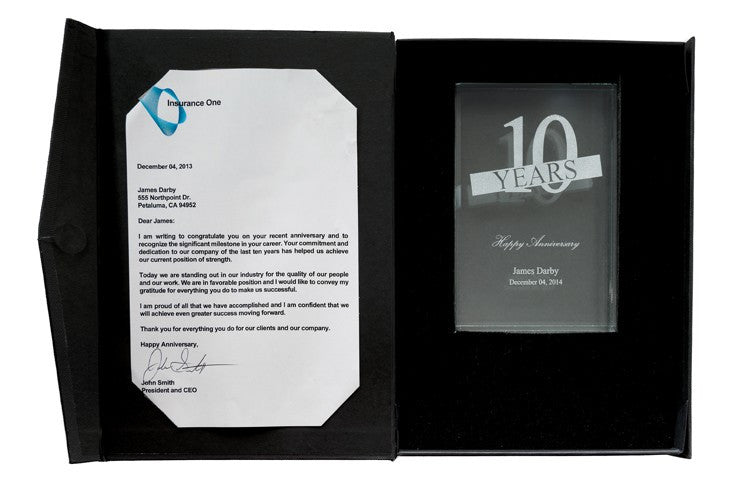Crystal Award Gift Box