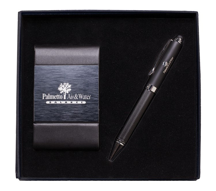 Pen and Card Case Gift Set