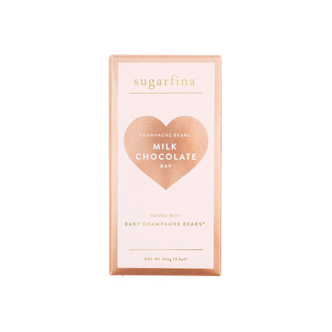 Milk Chocolate Champagne Bears Bar