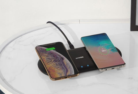 PowerWave Dual Pad Qi Wireless Charger