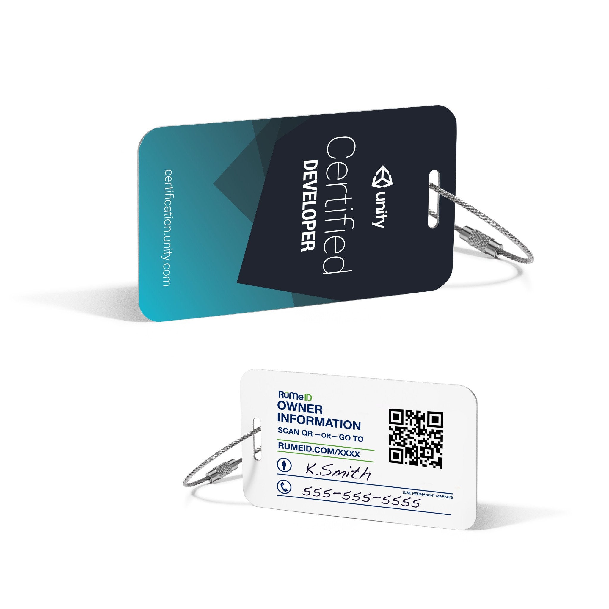 RuMe Custom Luggage Tag